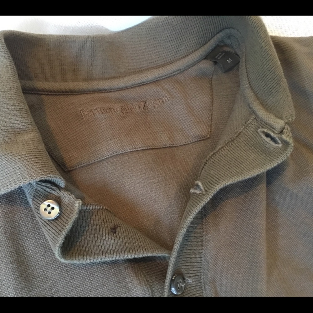 Zenga Polo style, size M olive green